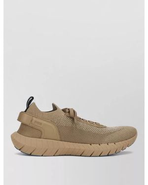 BOSS Motion Lace Up Trainers Reactive Sole - Natural