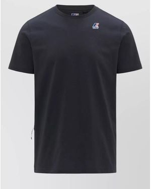 K-Way Leonide Crew Neck Short Sleeve Top - Black
