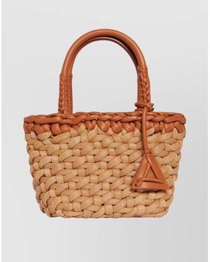 Alanui Small Tote Bag - Brown