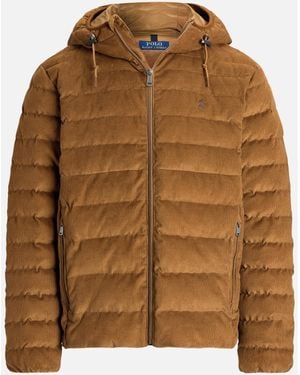Polo Ralph Lauren Insulated Cotton-corduroy Bomber Jacket - Brown