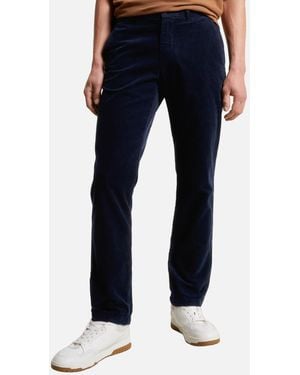Tommy Hilfiger Denton Corduroy Chinos - Blue