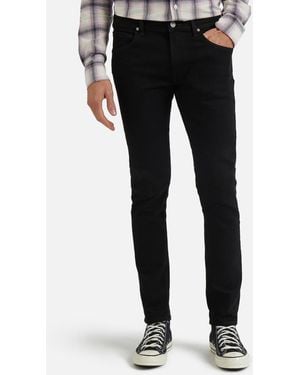 Lee Jeans Luke Stretch-Denim Tapered Jeans - Black