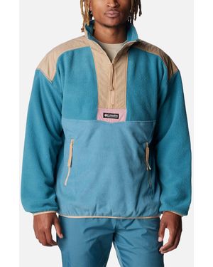 Columbia Riptide Fleece, Corduroy And Nylon Jumper - Blue