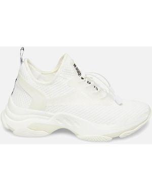 Steve Madden Match Mesh Running-style Sneakers - White