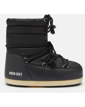 Moon Boot Light Nylon Boots - Black