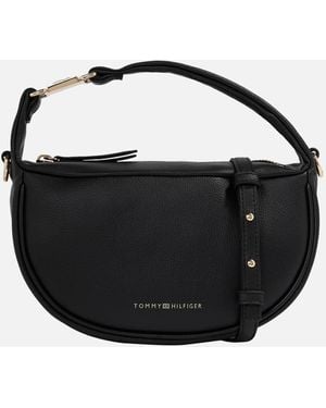 Tommy Hilfiger Contemporary Faux Leather Crossbody Bag - Black