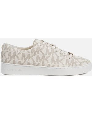 MICHAEL Michael Kors Keaton Cupsole Trainers - White