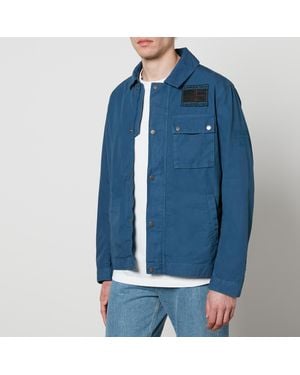 Barbour International x Steve McQueen Workers Cotton-ripstop Jacket - Blue