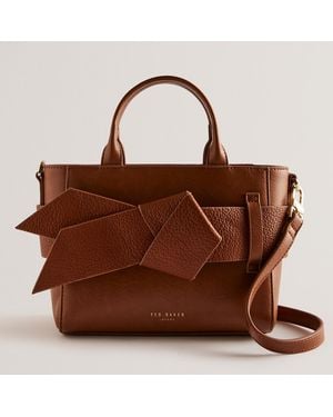 Ted Baker Jimisie Mini Bow Crossbody Bag - Brown