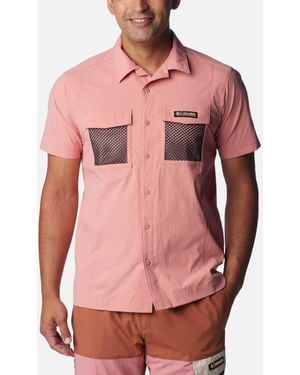 Columbia Painted Peak Stretch-nylon Shirt - Pink