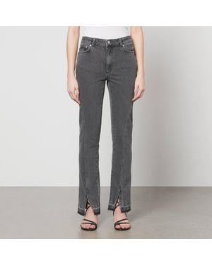 ALIGNE Hagan Denim Straight-Leg Jeans - Grey