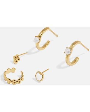 Joma Jewellery Stacks Of Style Gold-plated Earrings - Metallic