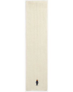 Polo Ralph Lauren Bear Scarf - Natural