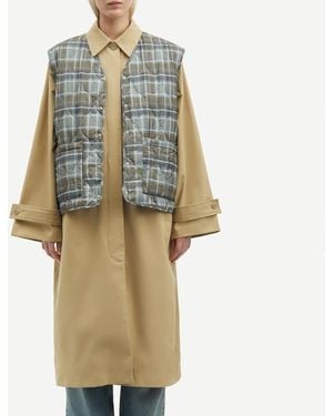 Samsøe & Samsøe Sarooney Gabardine Trench Coat - Multicolour