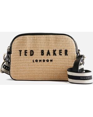 Ted Baker Stelio Woven Camera Bag - Brown