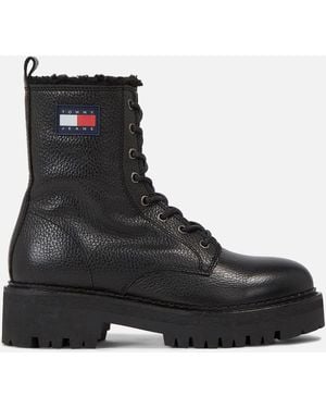 Tommy Hilfiger Mid Height Boots - Black