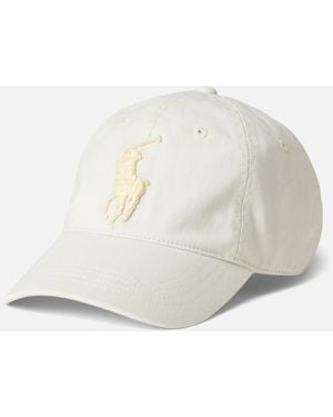 Polo Ralph Lauren Cotton-twill Cap - White