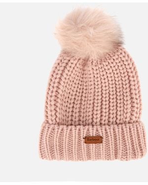 Barbour Saltburn Beanie - Pink