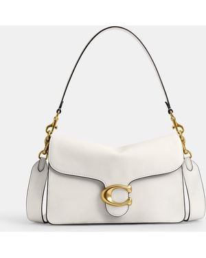 COACH Tabby Leather Shoulder Bag - Natural