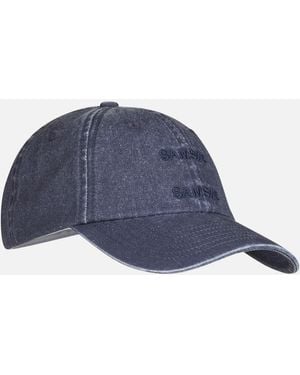 Samsøe & Samsøe Organic Denim Cap - Blue