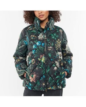 Barbour X House of Hackney Darnley Quilted Shell Jacket - Green