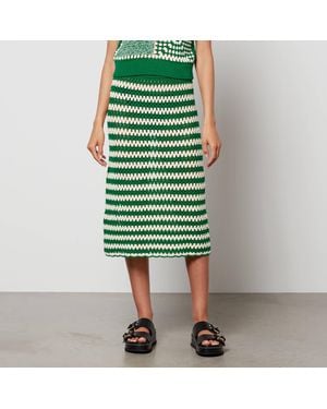 Baum und Pferdgarten Ciel Knitted Skirt - Green