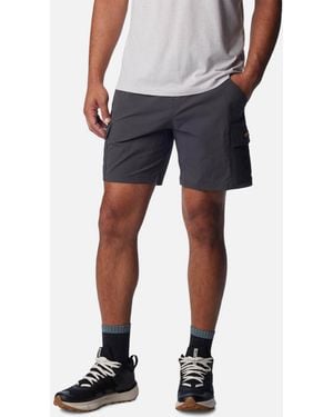 Columbia Painted Peak Stretch-Nylon Shorts - Blue