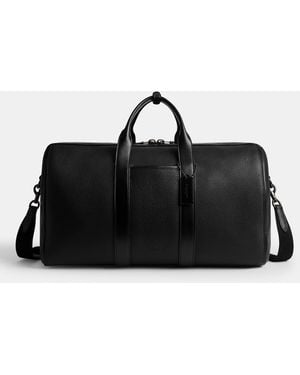 COACH Gotham Duffle 45 Leather Holdall - Black