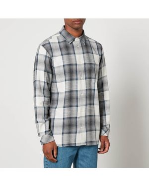 Samsøe & Samsøe Damon Cotton-Blend Shirt - Grey