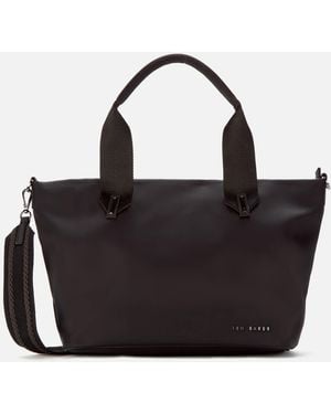 Ted Baker Macieyy Plain Small Nylon Tote Bag - Black