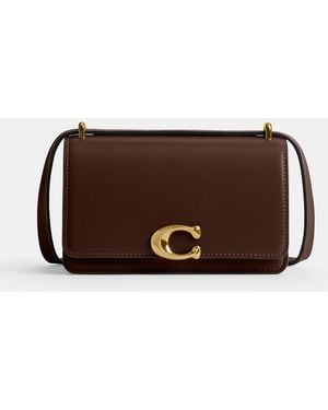 COACH Bandit Leather Crossbody Bag - Brown