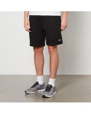 Lacoste Classic Cotton-Blend Jersey Shorts - Black