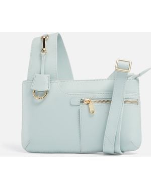 Radley Pockets Icon Mini Leather Crossbody - Blue