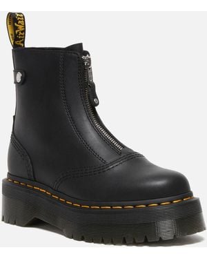 Doc martens front zipper top