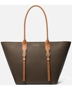 MICHAEL Michael Kors Mk Jordi Large Leather Tote Bag in MICHAEL Michael Kors Mk Jordi Large Leather Tote Bag in