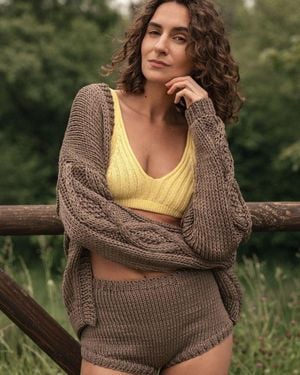 THE KNOTTY ONES Tom Cotton Cardigan - Green
