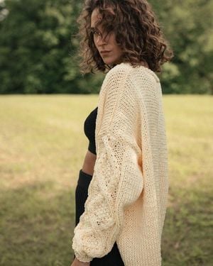 THE KNOTTY ONES Tom Cardigan - Natural