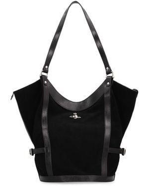 Vivienne Westwood Large Shoulder Bag - Black