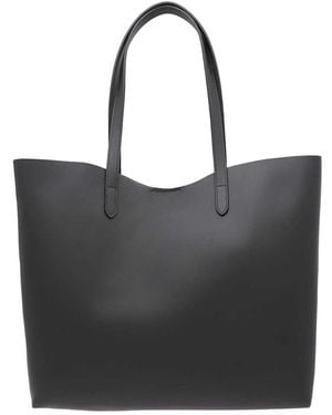 Il Bisonte Leather Tote - Black