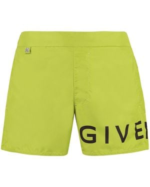 Givenchy Nylon Swim Shorts - Yellow