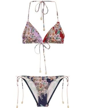 Zimmermann Rhiannon Nylon Bikini - White
