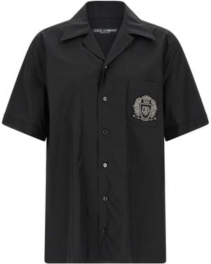 Dolce & Gabbana Hawaii Shirt - Black