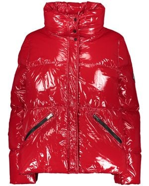 Herno Glossy Nylon Down Jacket - Red