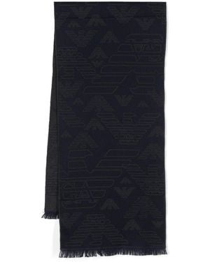 Emporio Armani Scarfs - Blue