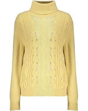 Herno High-Neck Sweater - Yellow
