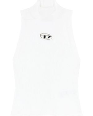 DIESEL 'M-Onervax-Top' Tank Top - White