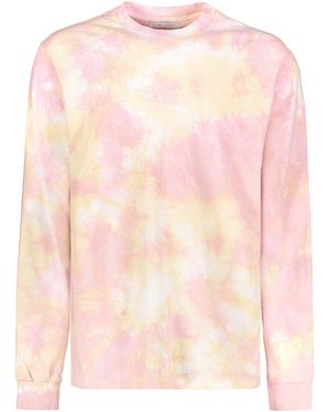 John Elliott Cotton T-Shirt - Pink
