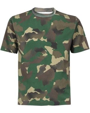 Heron Preston Printed Cotton T-shirt - Green