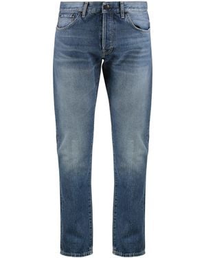PT01 5-Pocket Straight-Leg Jeans - Blue