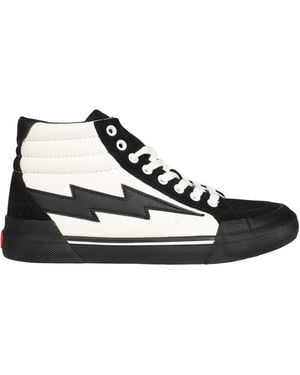 REVENGE X STORM High-Top Sneakers - Black